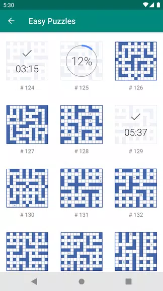 Fill-In Crosswords Screenshot 3