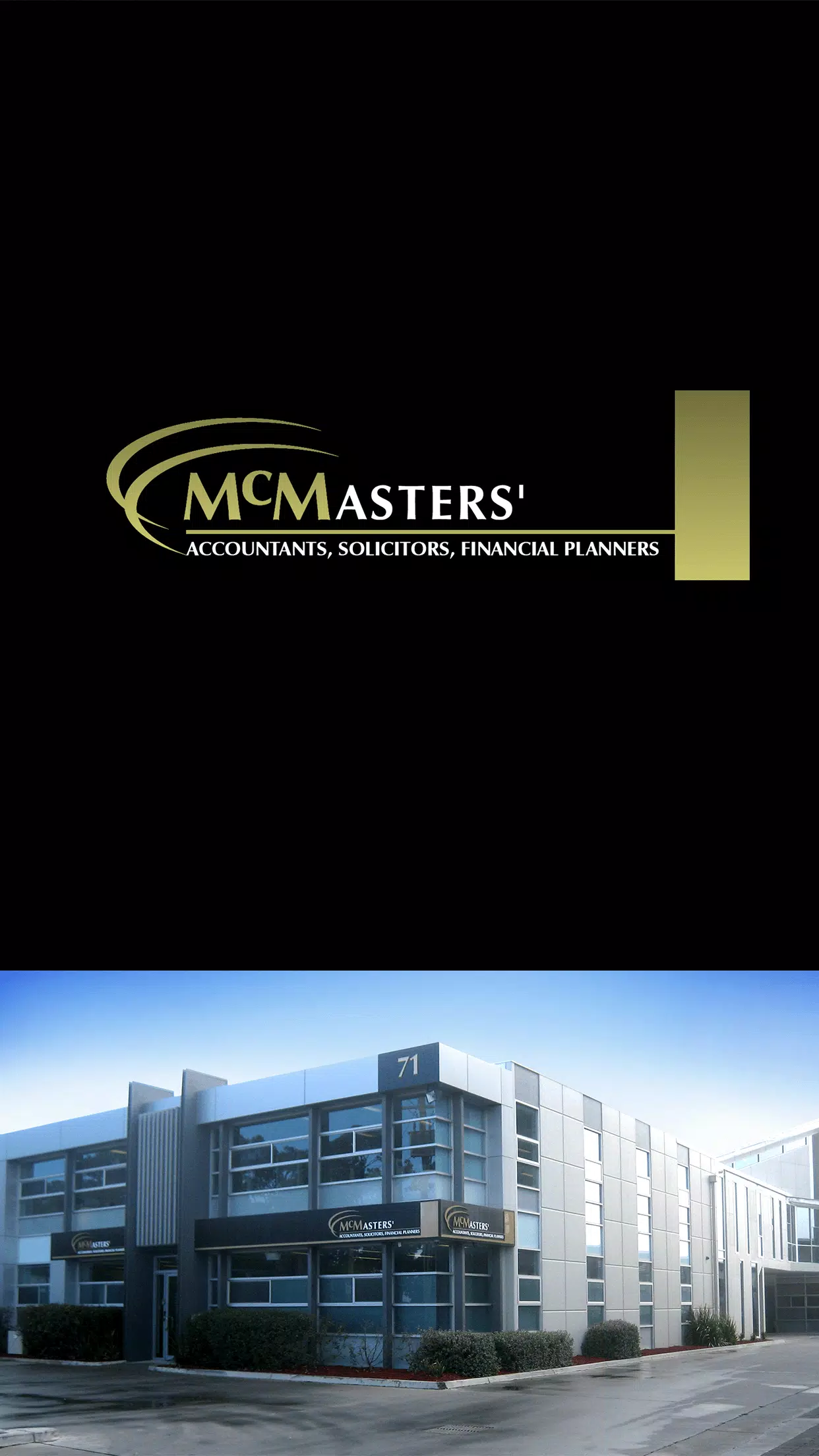 McMasters Accountants Screenshot 1