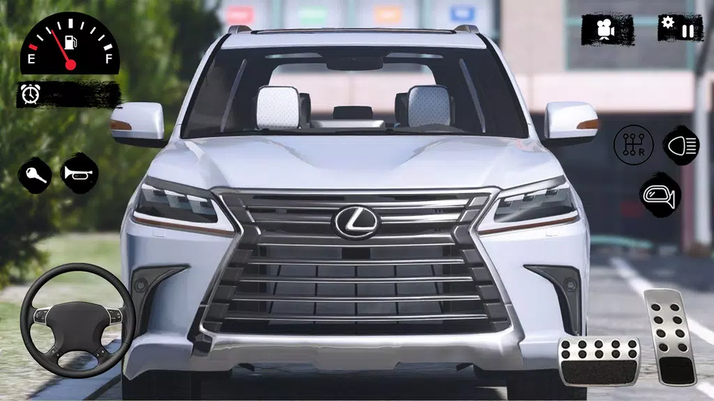 Offroad Lexus 570: V8 Car Game Screenshot 2