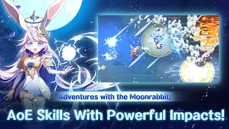 Idle Moon Rabbit: AFK RPG Screenshot 2