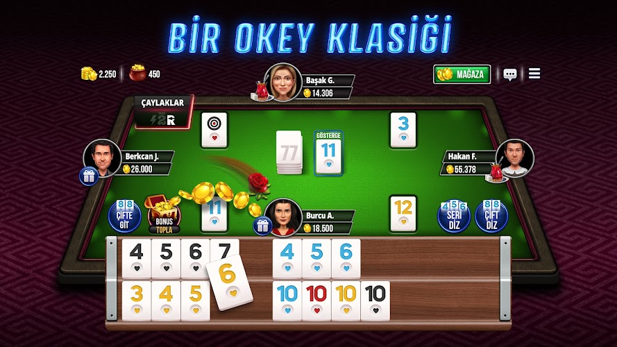 Can Okey - Online Çanak Okey Screenshot 1