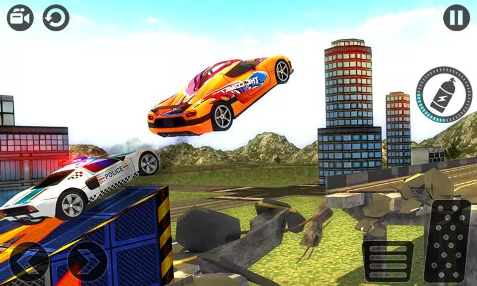 Police Car vs Gangster Escape Screenshot 3