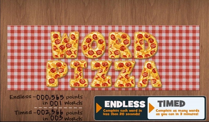 Word Pizza Screenshot 1