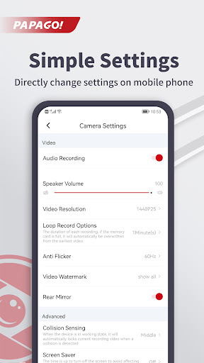 PAPAGO Focus Screenshot 4