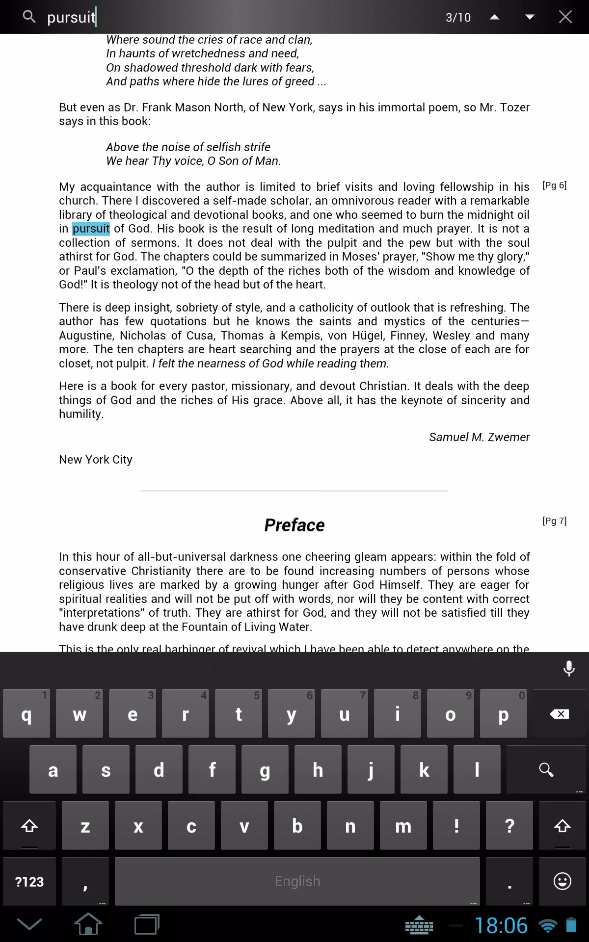 The Pursuit of God Screenshot 4