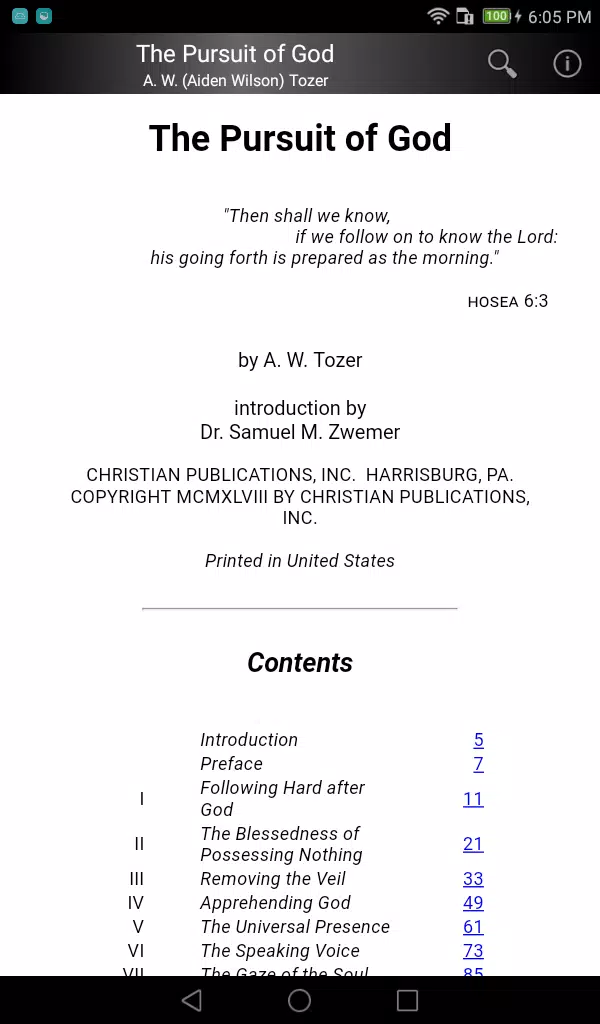 The Pursuit of God Screenshot 5