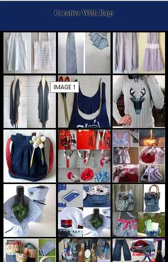 Creative With Rags Screenshot 1