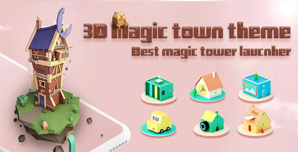 Magic town theme for galaxy m3 Screenshot 4