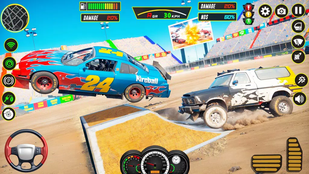 Demolition Derby-Crash of Cars Screenshot 2