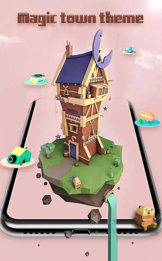 Magic town theme for galaxy m3 Screenshot 2
