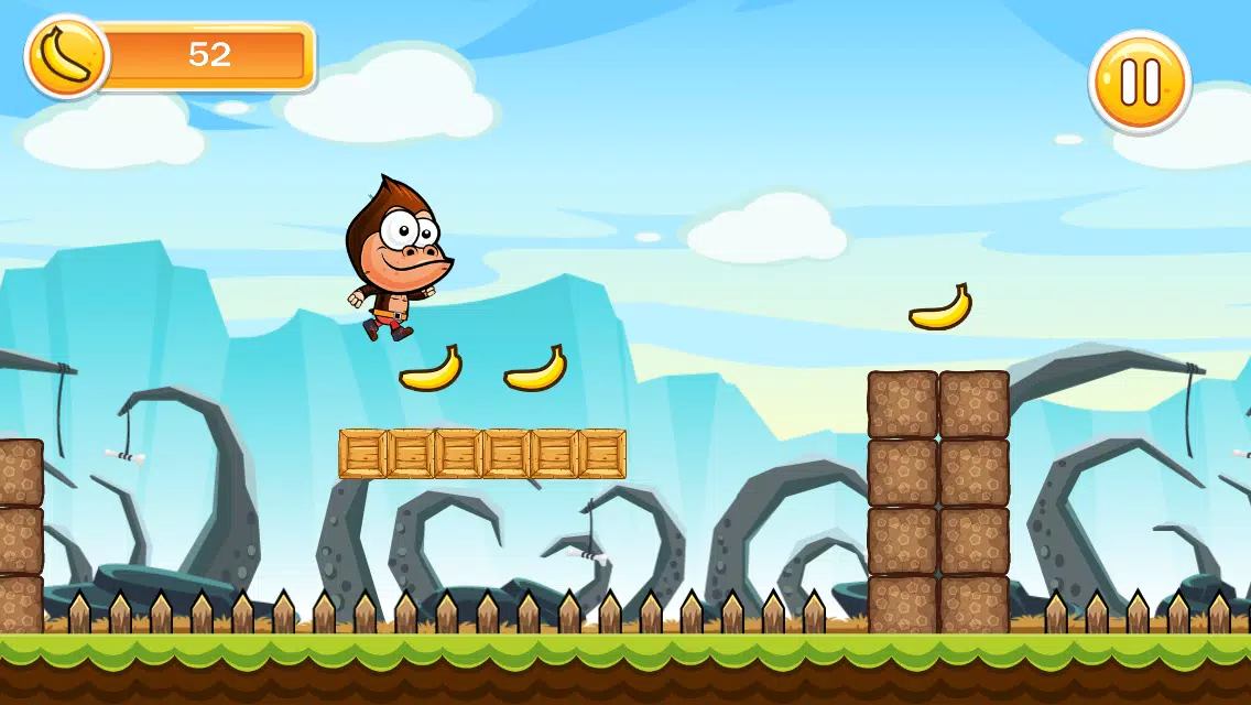 super gorilla banana kong run Screenshot 2