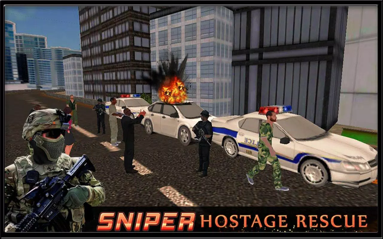 Sniper Hostage Rescue Screenshot 4