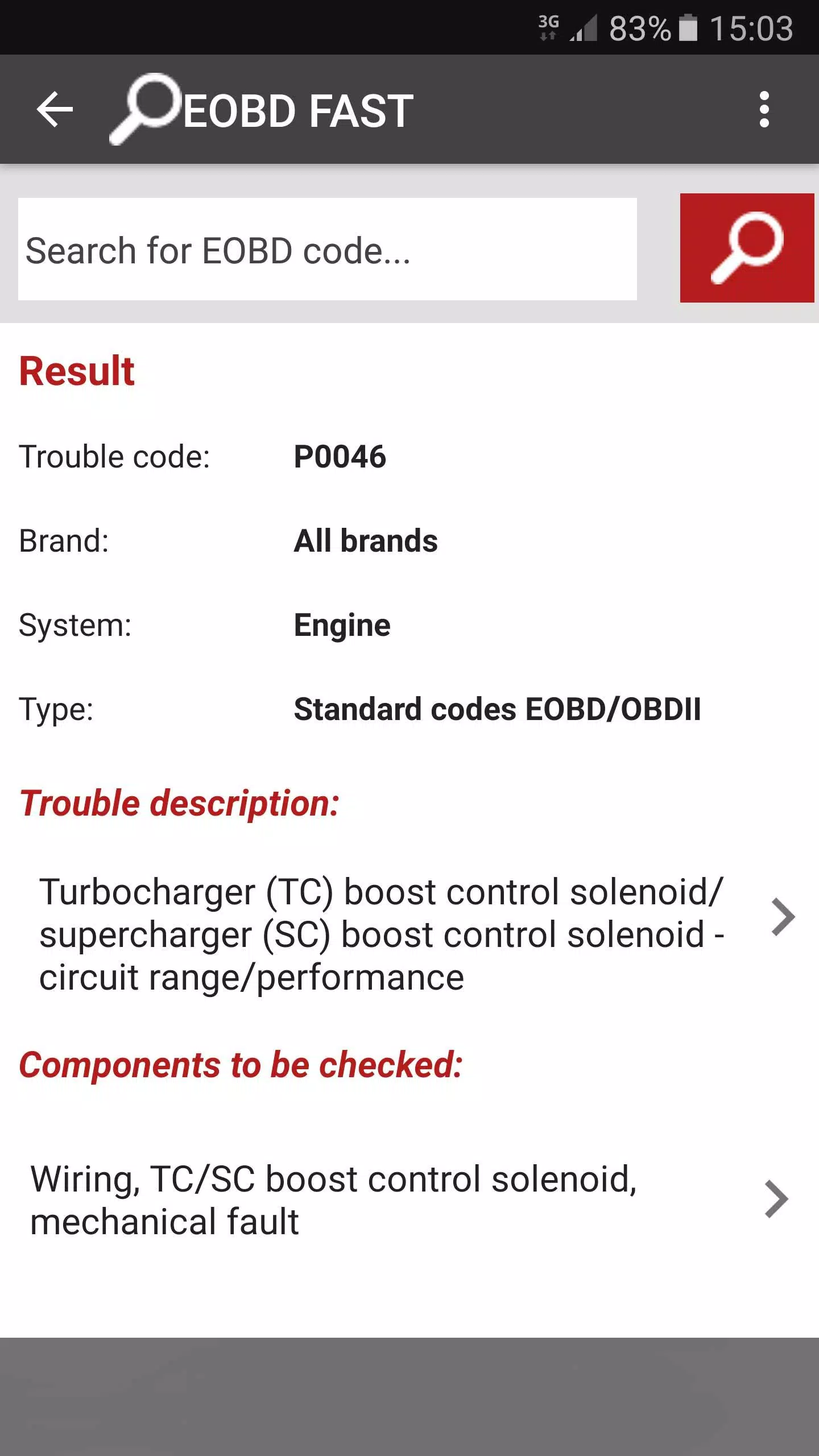 EOBD FAST Screenshot 3