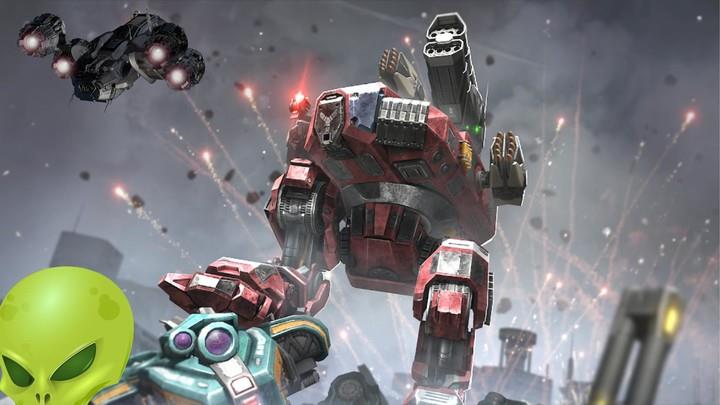 Robots vs Aliens - Robowars Screenshot 3