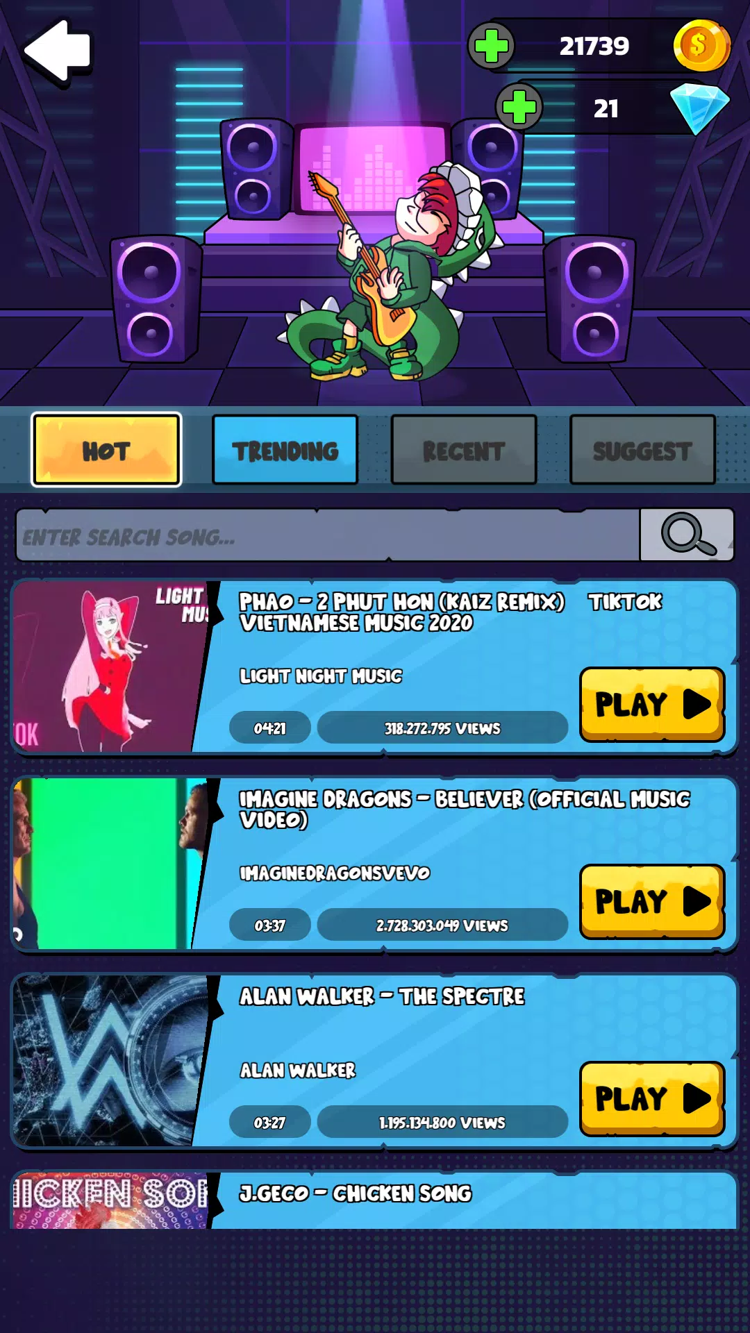 Funky Night Fun: Tuber Music Screenshot 6