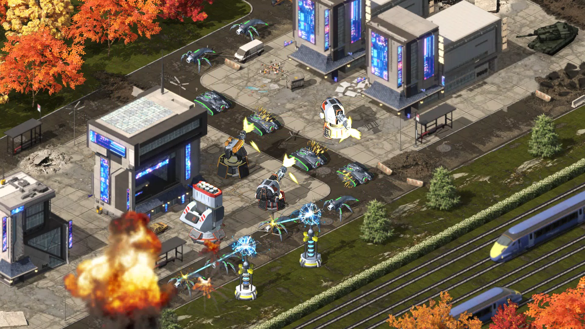 Rush War TD - Tower Defense Screenshot 6