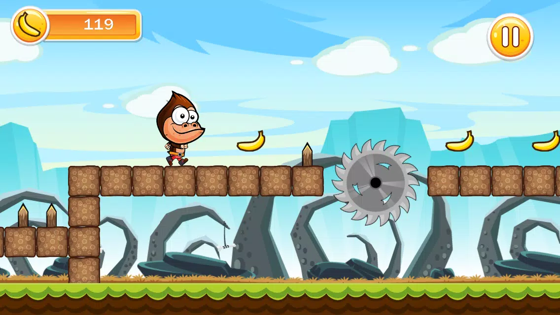 super gorilla banana kong run Screenshot 5