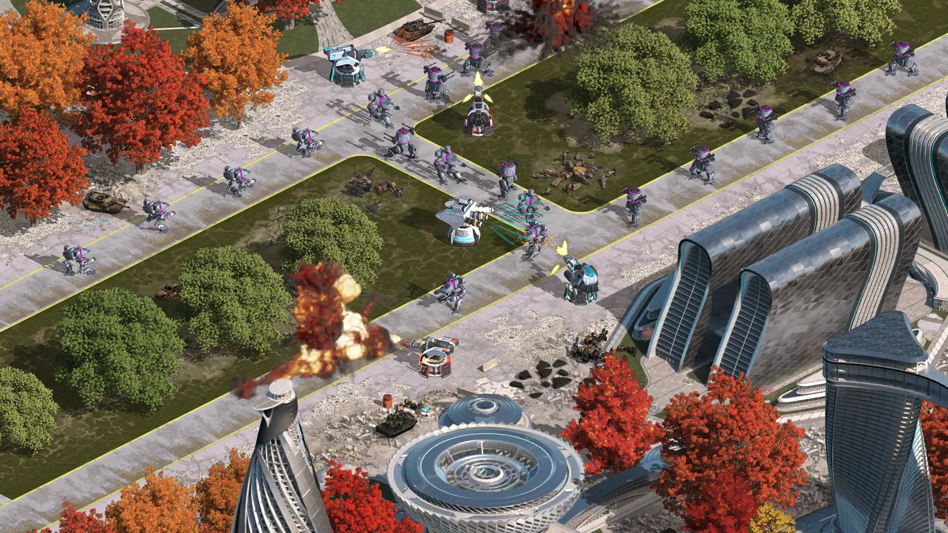 Rush War TD - Tower Defense Screenshot 2