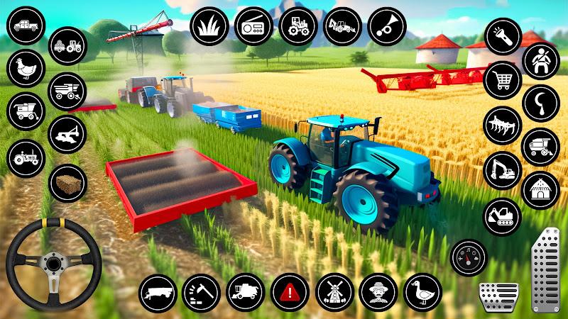 Tractor Farming Game- Farm Sim Screenshot 8