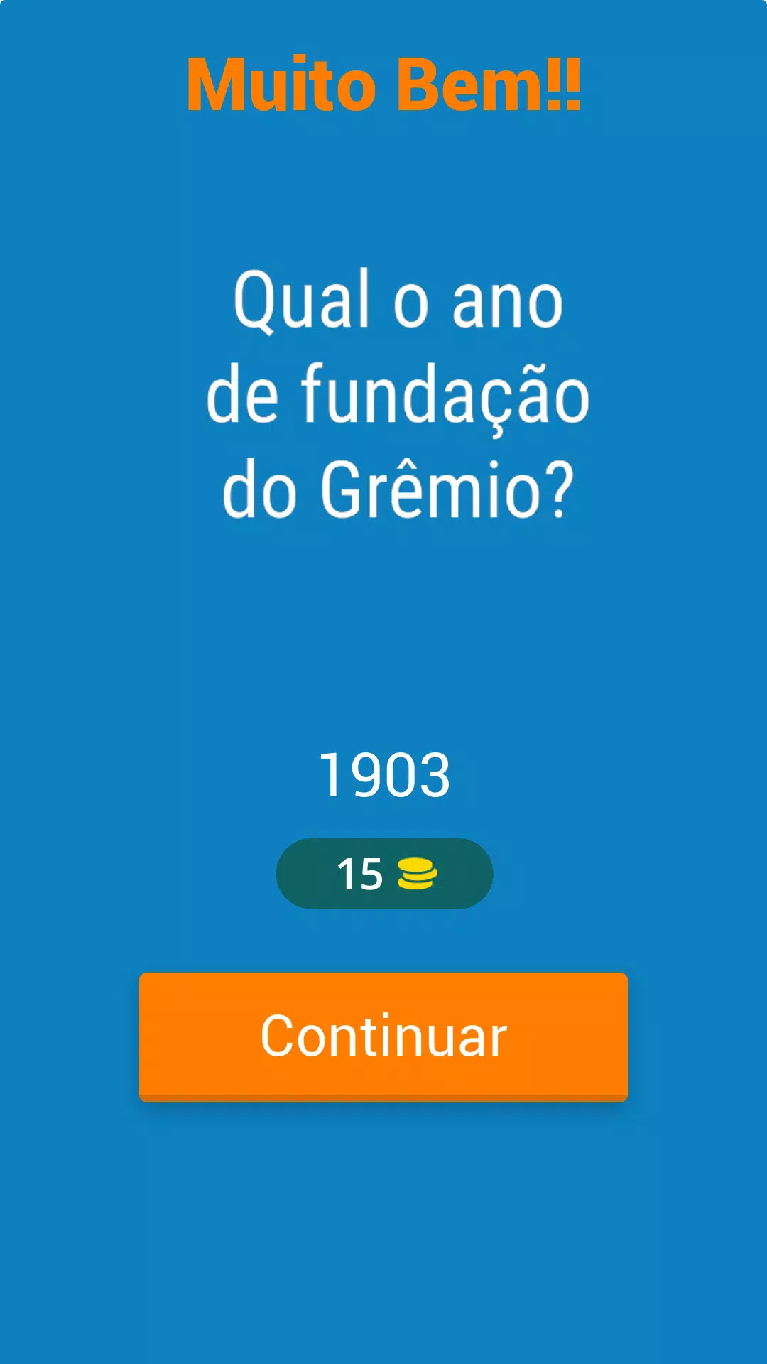 Grêmio Play: Jogo Quiz Oficial Screenshot 5