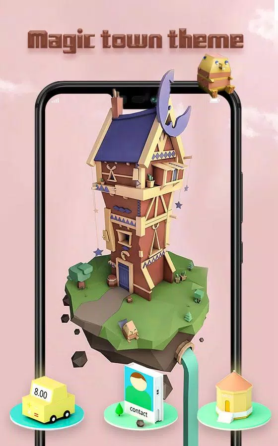 Magic town theme for galaxy m3 Screenshot 3