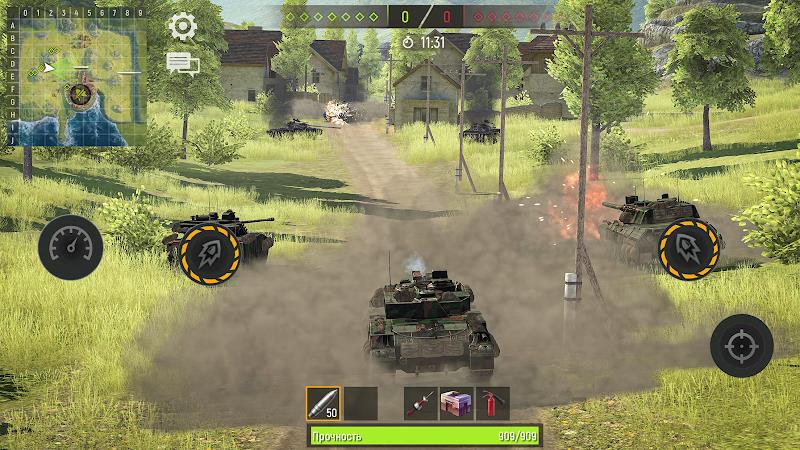 War of Tanks: World Thunder  Screenshot 4