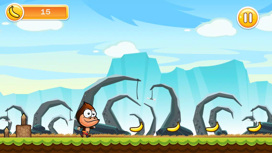 super gorilla banana kong run Screenshot 7