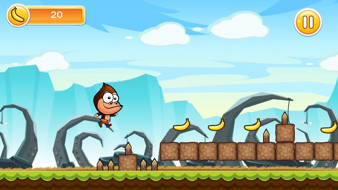 super gorilla banana kong run Screenshot 8