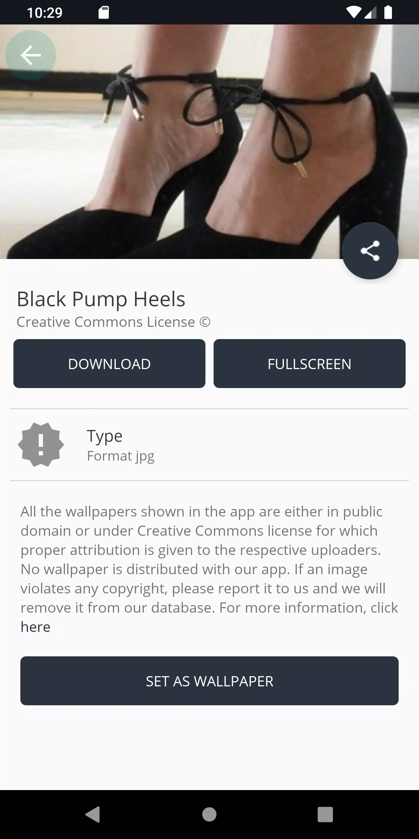 Black Pump Heels Screenshot 3
