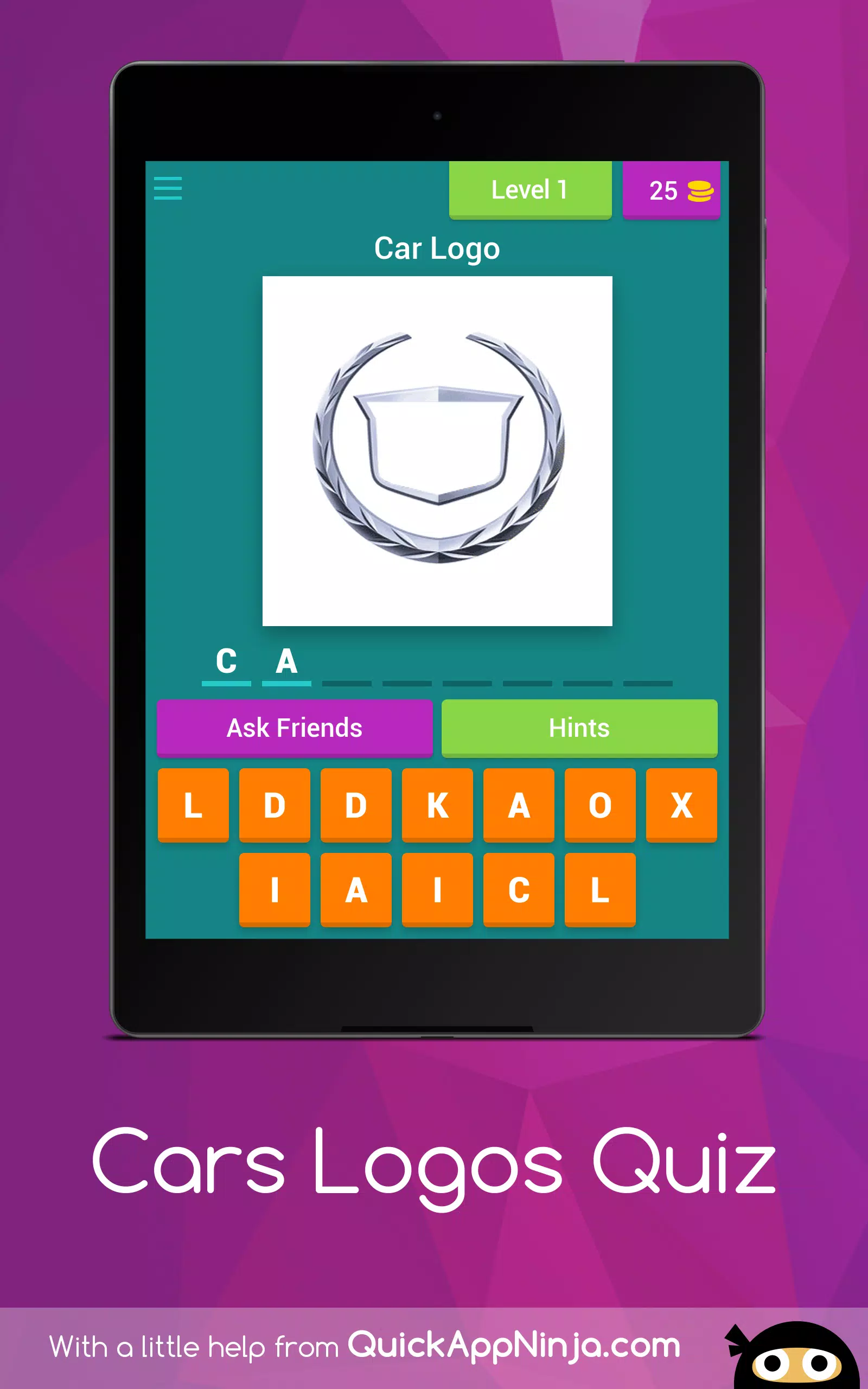 Cars Logos Quiz Screenshot 7