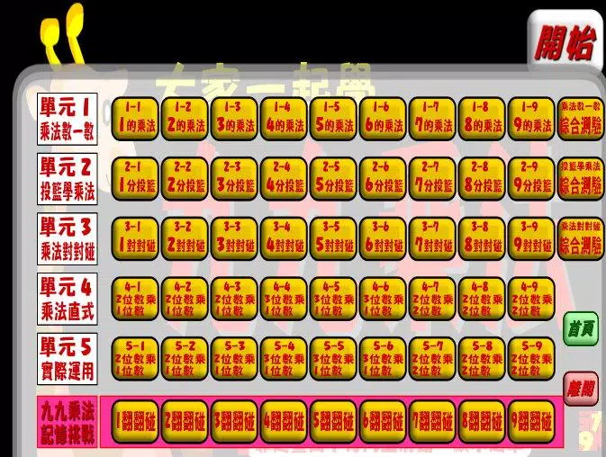九九乘法Multiplication Screenshot 2