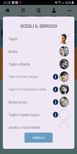 Acconciature Claudio Screenshot 2