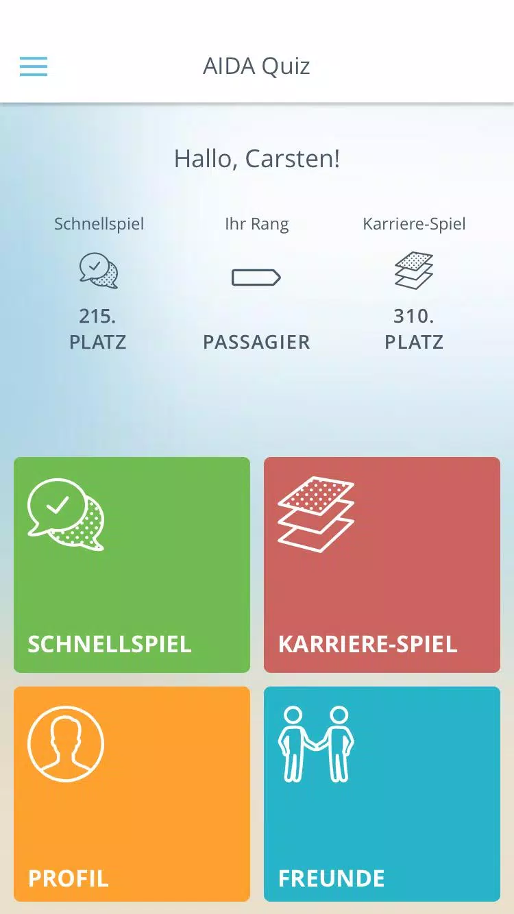 AIDA Quiz Screenshot 1