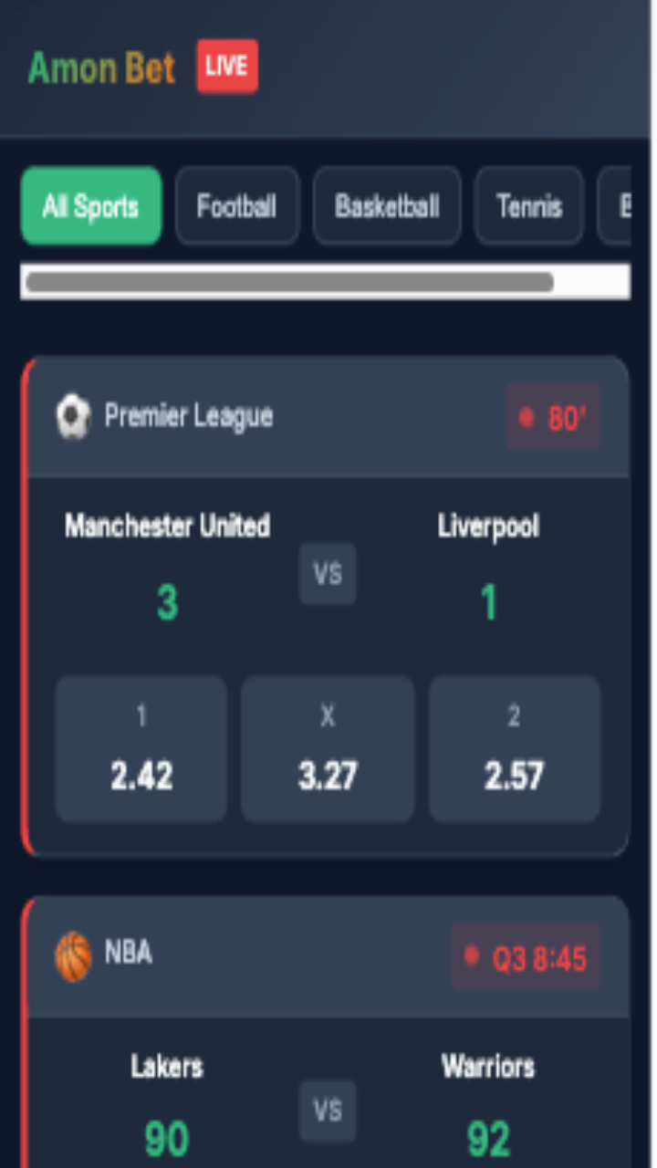 Amon Bet Screenshot 1