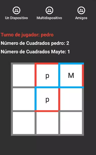 Timbiriche Cierra Cuadrados Screenshot 2